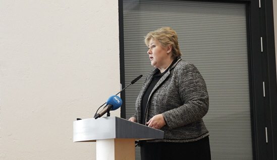 Stavangerregionens Europakontor i toppmøte hos statsministeren