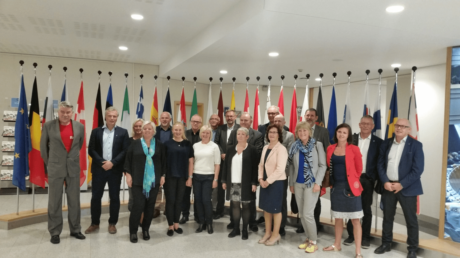 Kontrollutvalgene på Vestlandet besøkte Brussel