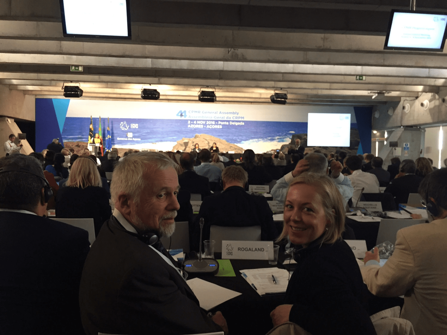 Fylkesvaraordfører Chesak deltok på årsmøte for Europas kystregioner
