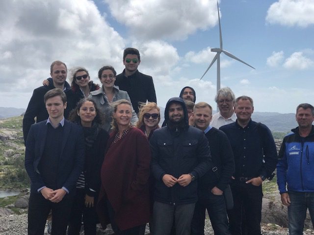 EUs junioreksperter på energi besøkte Stavanger og Egersund