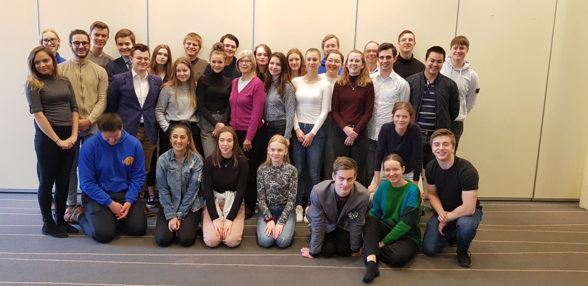 Presenterte europeiske muligheter for ungdom i Nordsjøkommisjonen