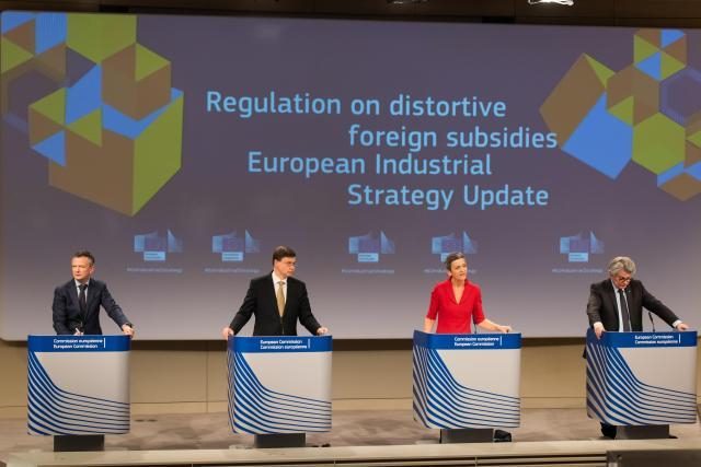 Ny industristrategi i Europa tilpasset den grønne- og digitale omstillingen