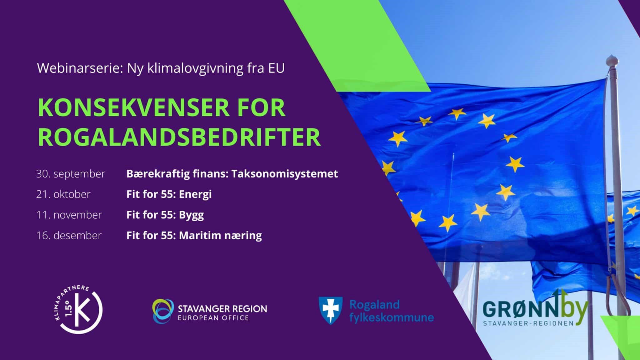 Webinarserie Fit for 55 – Energi, bygg og maritim næring