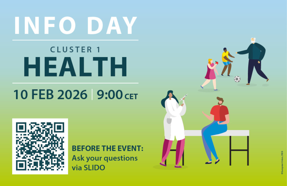 Horizon Europe info day - Cluster 1 'Health'